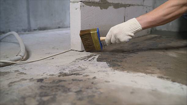 SJ Waterproofing Pros Basement Waterproofing coverage map for Cambria, WI and surrounding area